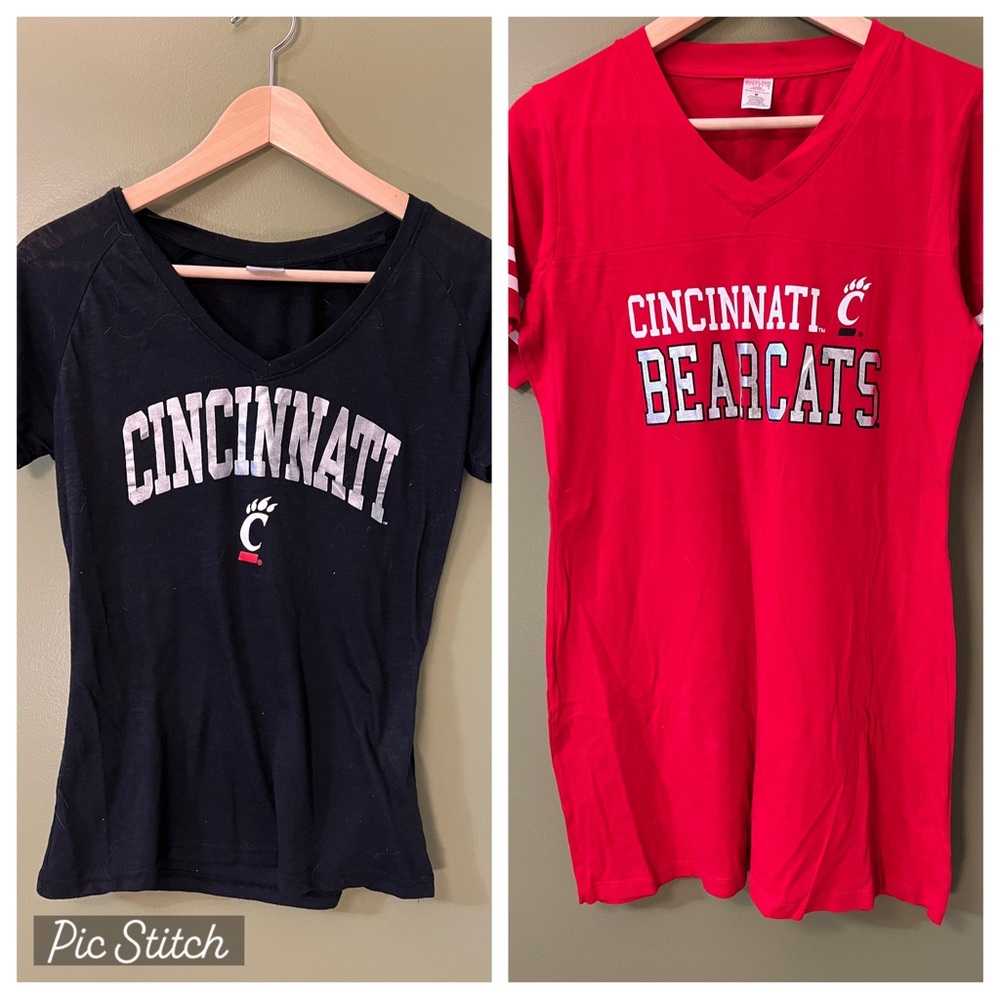 University of Cincinnati Nightgown & V-Neck Bundle
